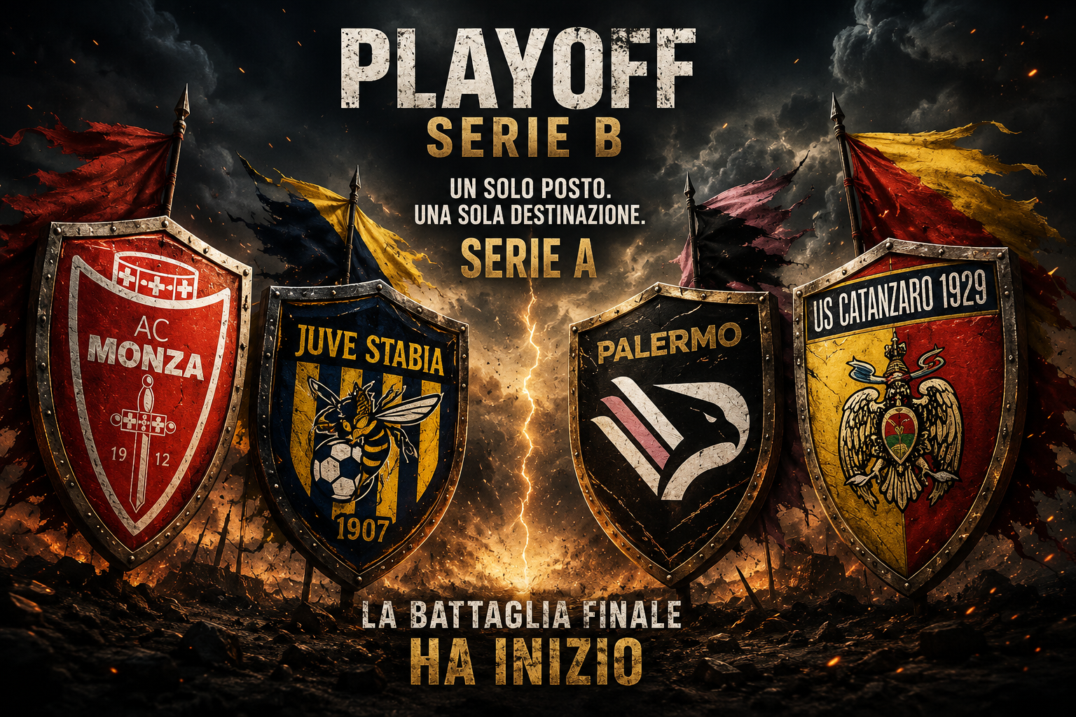 Playoff Serie B, semifinali da brividi